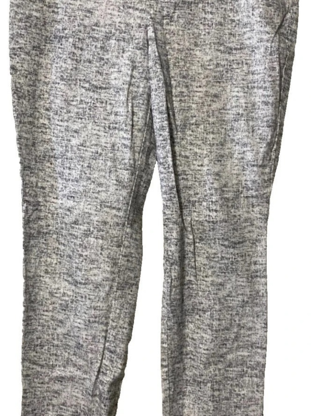 Calvin Klein Abstract Ankle Pants in Gray & White Like New size 6